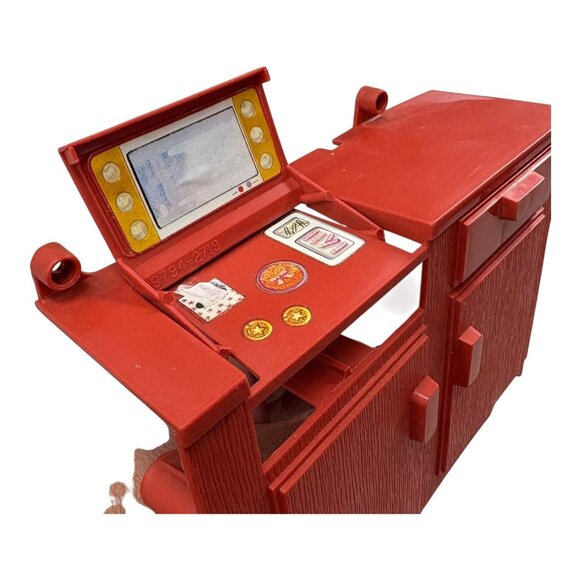 1976 Barbie Eleganza II Camper Van Motor Home Makeup Vanity Cabinet Part Vintage - Picture 5 of 7